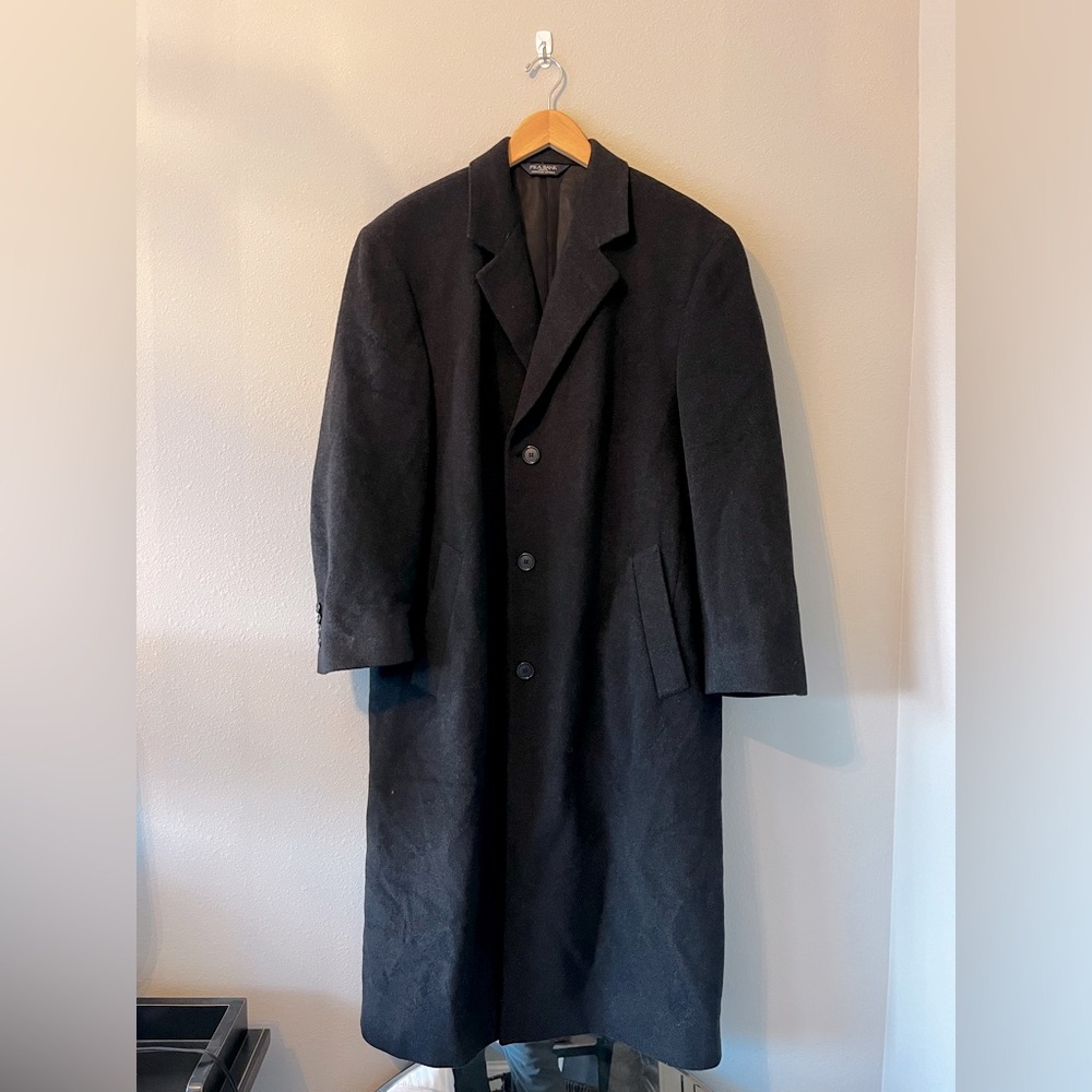 Jos A Bank men’s overcoat 40R wool long peacoat